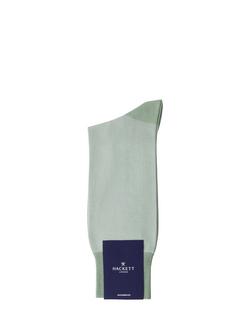 Hackett London Cotton Rich Socks - view 2, Sage Green