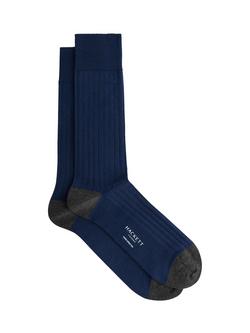 Hackett London Merino Wool Mix Socks, Royal Blue, Royal Blue