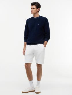 Tommy Hilfiger Leather Lace-Up Trainers, White - view 2, White