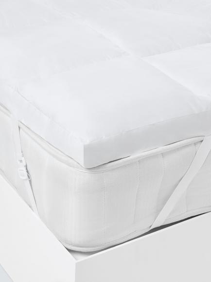 John Lewis Active Anti-Allergy Mattress Topper, White