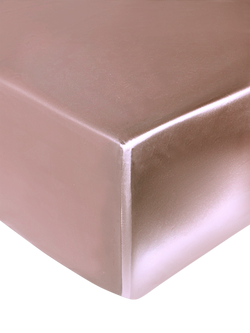 Gingerlily Mulberry Silk Fitted Sheets, Vintage Pink