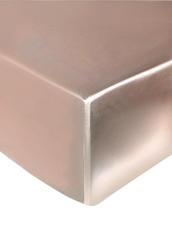 Gingerlily Mulberry Silk Fitted Sheets, Blush