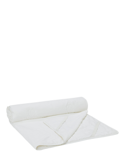 Gingerlily Silk Filled Mattress Protector, White, White