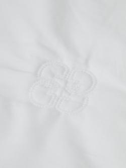 Gingerlily Silk Filled Mattress Protector, White - view 2, White