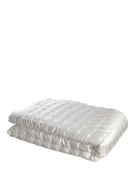 Gingerlily Windsor Silk Bedspread, Ivory, Ivory