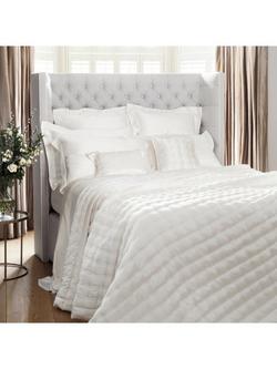Gingerlily Windsor Silk Bedspread, Ivory - view 2, Ivory