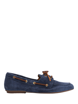 Jones Bootmaker Perissa Leather Loafers, Navy