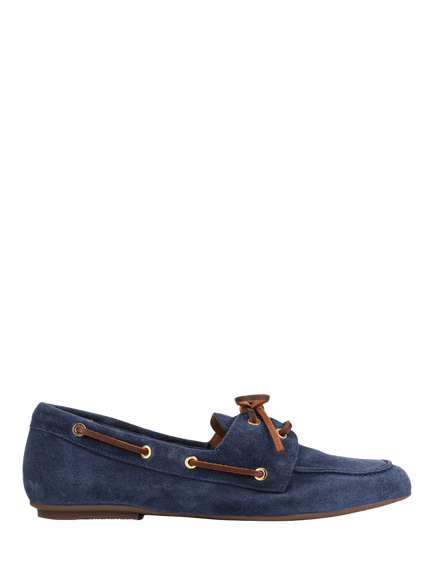Jones Bootmaker Perissa Leather Loafers, Navy
