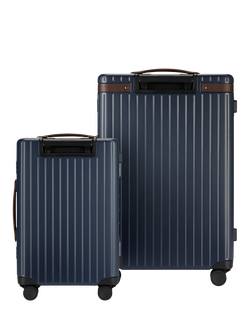 Carl Friedrik The Luggage Suitcase Set - view 2, Navy/Hackett