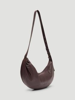 HUSH Romy Pure Leather Bag, Dark Wine - view 2, Dark Wine