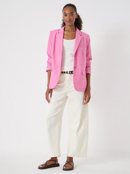 HUSH Bel Wool Blend Blazer, Pink - view 2, Pink