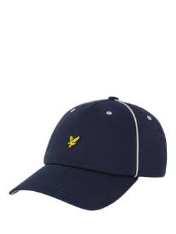 Lyle & Scott Piped Cap, Dark Navy, Dark Navy