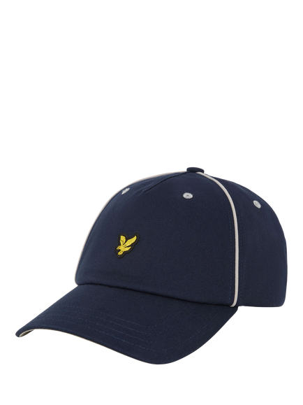 Lyle & Scott Piped Cap, Dark Navy, Dark Navy