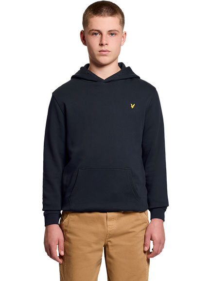 Lyle & Scott Kids' Hoodie, Dark Navy - view 2, Z271 Dark Navy