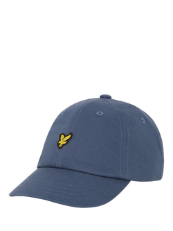 Lyle & Scott Kids' Logo Baseball Cap, Dark Cornflower, Z411 Dark Cornflower