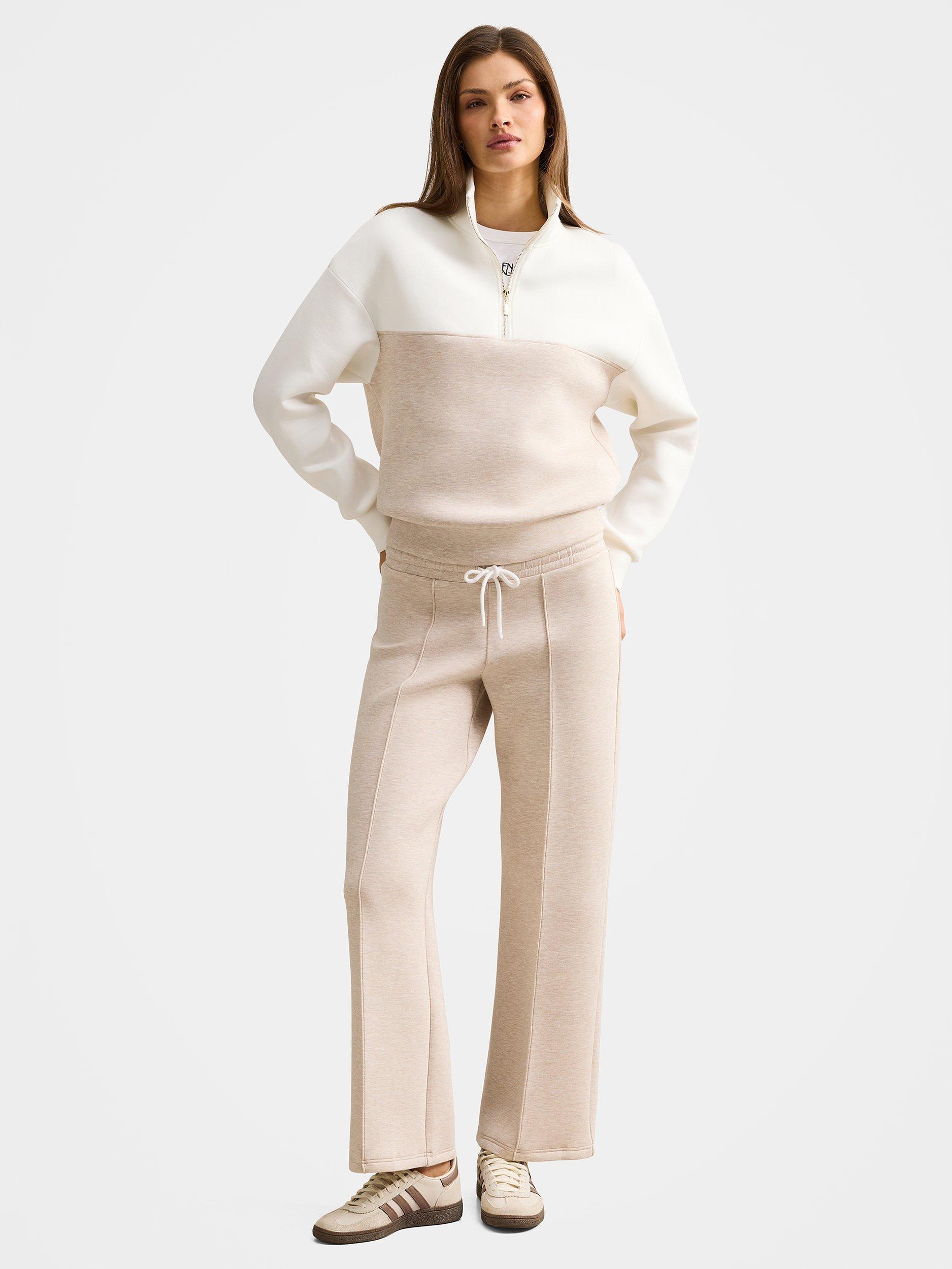 Product image 5 of 5, which shows Forever New Lya Lounge Jumper, Cream/Oat, L
