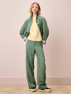 Brora Boxy Pure Cashmere Jumper, Vanilla - view 2, Vanilla