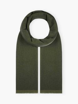 Brora Pure Cashmere Stole, Kelp, Kelp