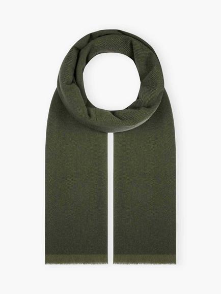Brora Pure Cashmere Stole, Kelp, Kelp