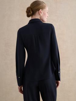 Hobbs Dannie Utility Pockets Shirt, Navy - view 2, Navy