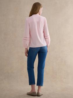 Hobbs Lucilla Cutwork Shirt, Blush Pink - view 2, Blush Pink