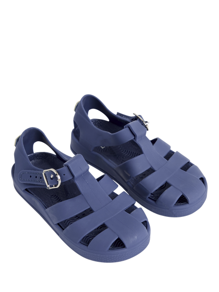 JoJo Maman Bébé Kids' Jelly Sandals, Navy - view 2, Navy