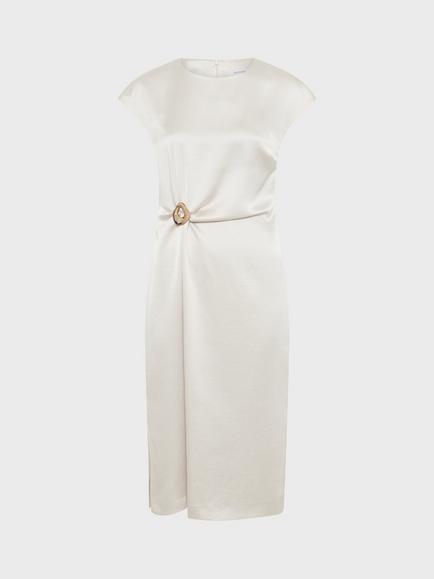 Gerard Darel Rialya Hardware Detail Dress - view 2, Ecru