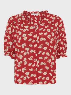 Gerard Darel Clyah Floral Shirt, Red, Red