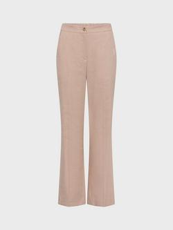 Gerard Darel Alayna Tailored Flared Trousers, Nude, Nude
