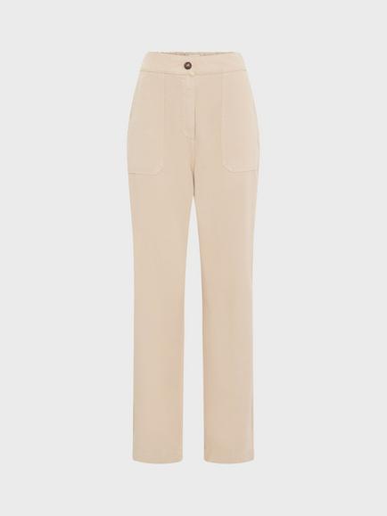 Gerard Darel Audette Straight Trousers, Sand, Sand