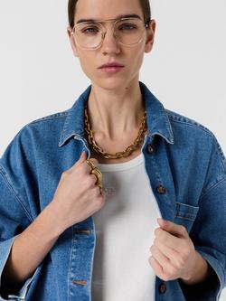 Gerard Darel Taena Denim Jacket, Blue - view 2, Blue