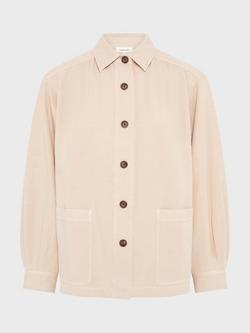 Gerard Darel Tinaja Pocket Detail Shacket, Sand, Sand