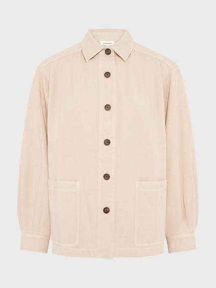 Gerard Darel Tinaja Pocket Detail Shacket, Sand, Sand