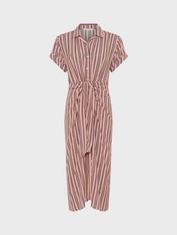 Gerard Darel Raena Striped Midi Shirt Dress, Multicolor, Multicolor