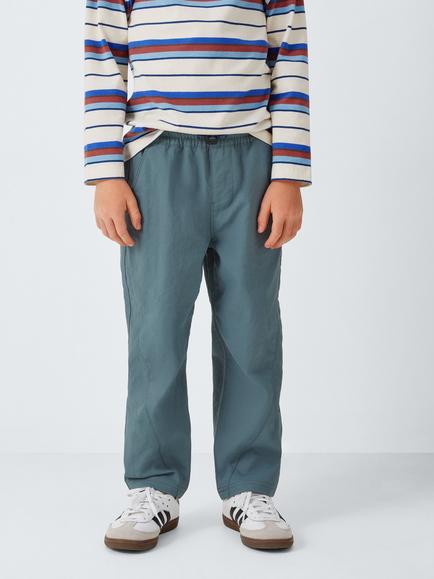 John Lewis Kids' Pull On Trousers, Stormy Weather - view 2, Stormy Weather