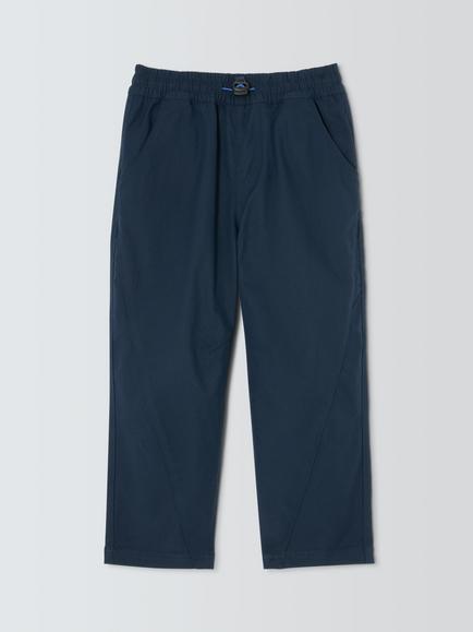 John Lewis Kids' Pull On Trousers, Navy - view 2, Navy