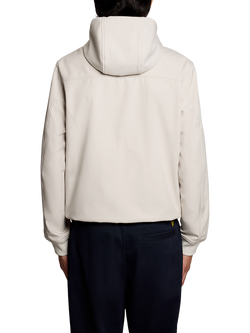 Lyle & Scott Mesh Soft Shell Hooded Jacket, Cove - view 2, Cove