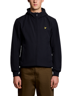 Lyle & Scott Softshell Windbreaker Jacket, Dark Navy, Dark Navy