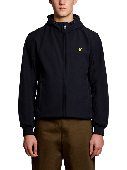 Lyle & Scott Softshell Windbreaker Jacket, Dark Navy, Dark Navy