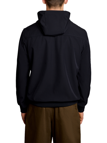 Lyle & Scott Softshell Windbreaker Jacket, Dark Navy - view 2, Dark Navy