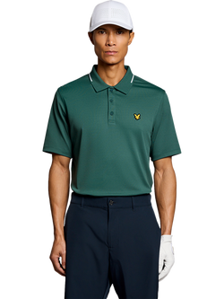Lyle & Scott Golf Regular Fit Polo Shirt, Mediterranea, Mediterranea
