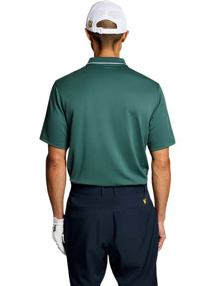 Lyle & Scott Golf Regular Fit Polo Shirt, Mediterranea - view 2, Mediterranea