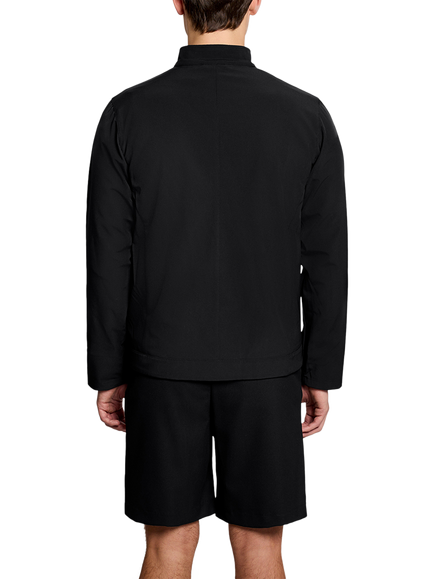 Lyle & Scott Lightweight Zip Through Jacket, Lacquer - view 2, Lacquer