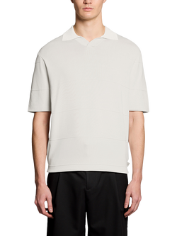 Lyle & Scott Tonal Short Sleeve Polo Shirt, Skylight, Skylight
