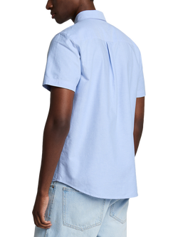 Lyle & Scott Cotton Regular Fit Oxford Shirt - view 2, Riviera