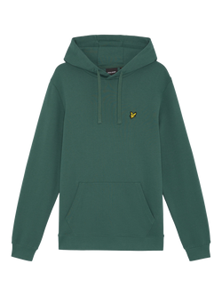 Lyle & Scott Cotton Hoodie, Everglade, Everglade