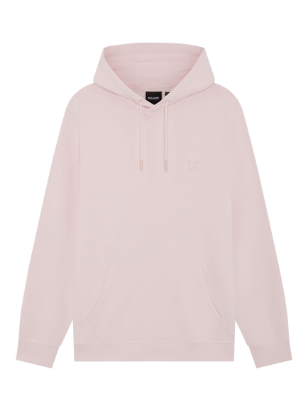 Lyle & Scott Superfine Pullover Hoodie, W488 Light Pink, W488 Light Pink