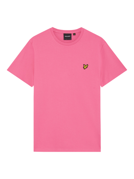 Lyle & Scott Cotton Regular Fit Short Sleeve T-Shirt, Y136 Hot Pink