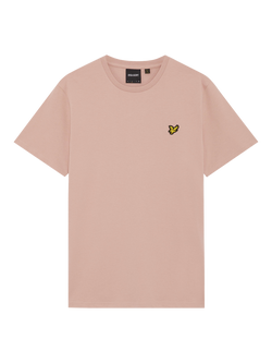 Lyle & Scott Cotton Regular Fit Short Sleeve T-Shirt, Pink Grapefruit