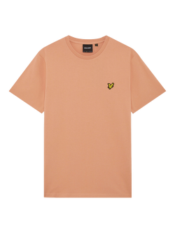 Lyle & Scott Cotton Regular Fit Short Sleeve T-Shirt, Y177 Terracotta Pot